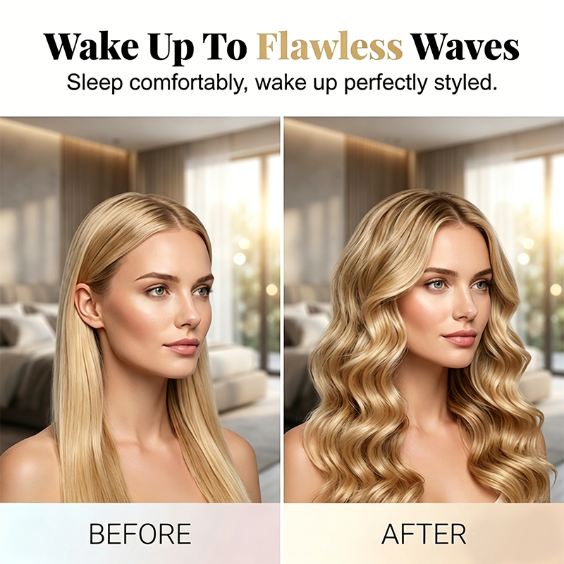 Overnight Heatless Curls Scrunchie Rod