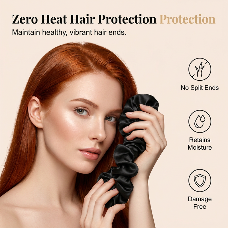 Overnight Heatless Curls Scrunchie Rod