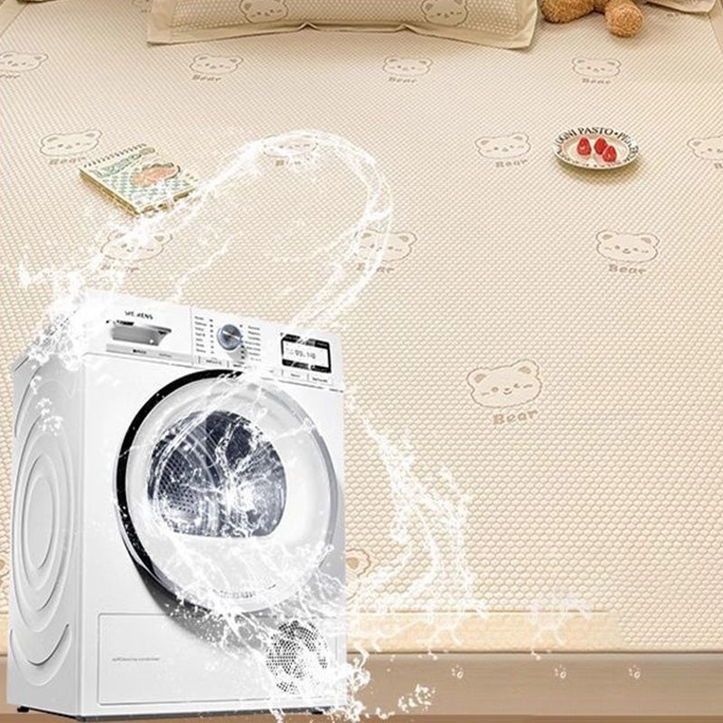 Cool Breathable Cute Bear Jacquard 3-Piece Bedding Set