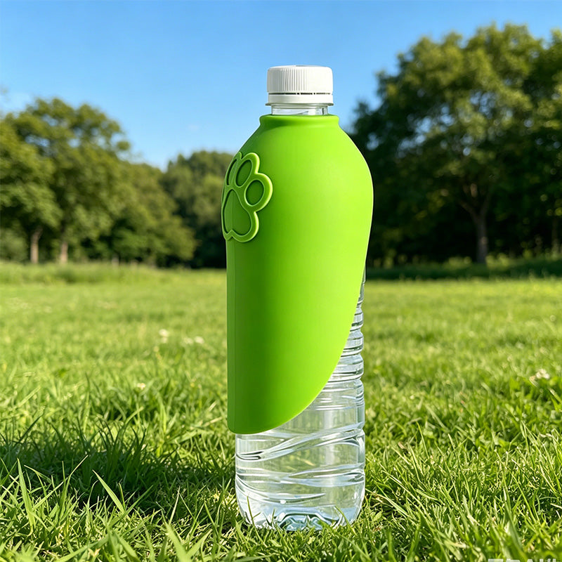 Foldable Silicone Dog Water Bottle Feeder