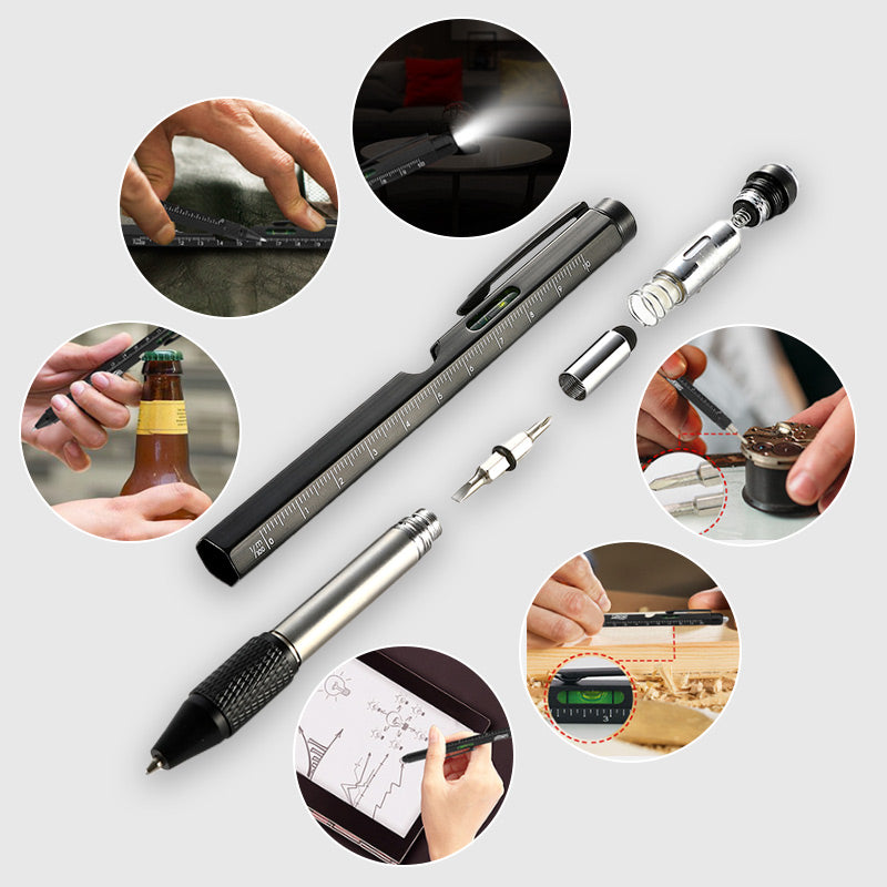 9-in-1 Outdoor Multi-Tool Pen