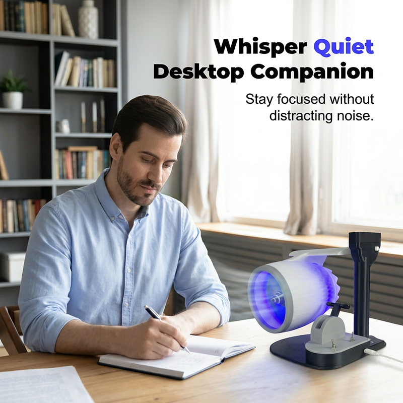 Desktop Vortex Engine with Cool