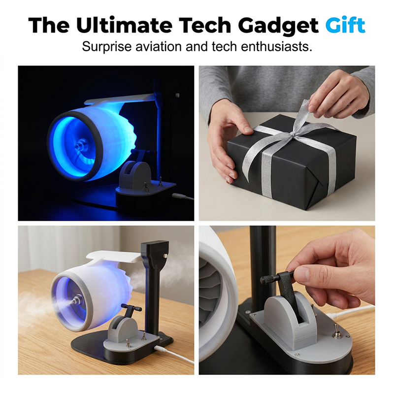 Desktop Vortex Engine with Cool