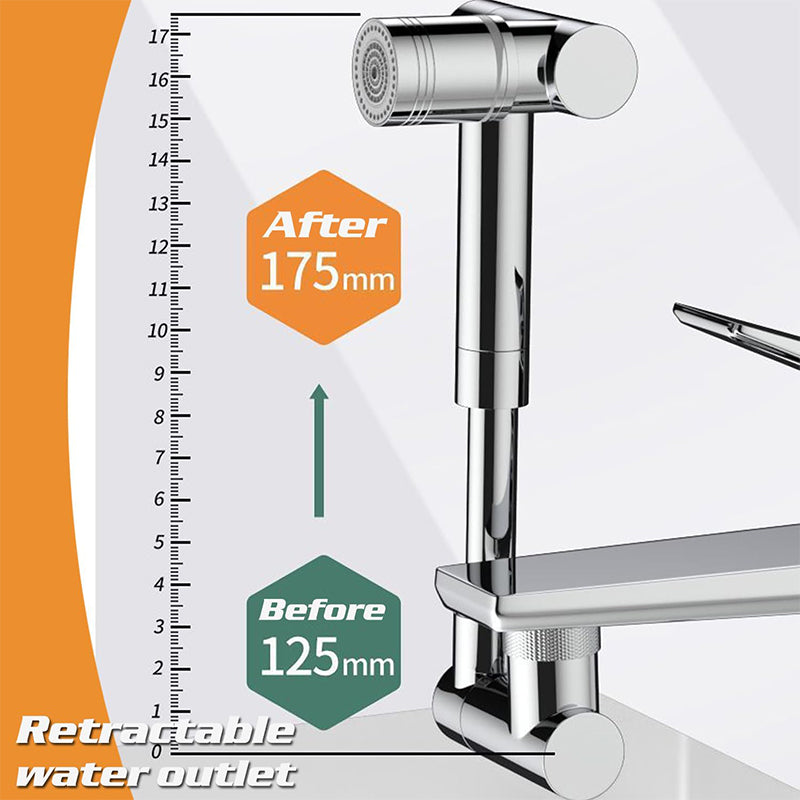 1440° Swivel Faucet Extender with 2 Water Outlet Modes