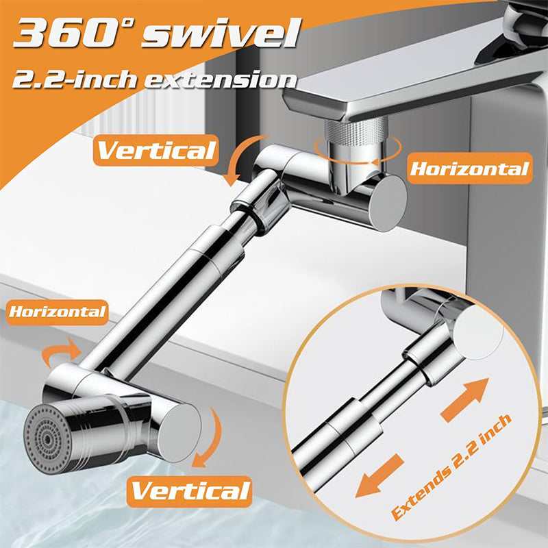 1440° Swivel Faucet Extender with 2 Water Outlet Modes