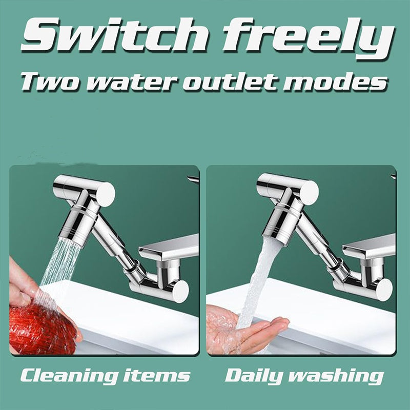 1440° Swivel Faucet Extender with 2 Water Outlet Modes