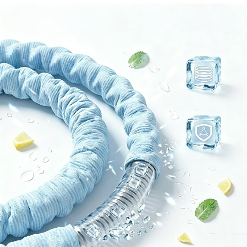 Cool-Touch Weighted Fitness Hoop