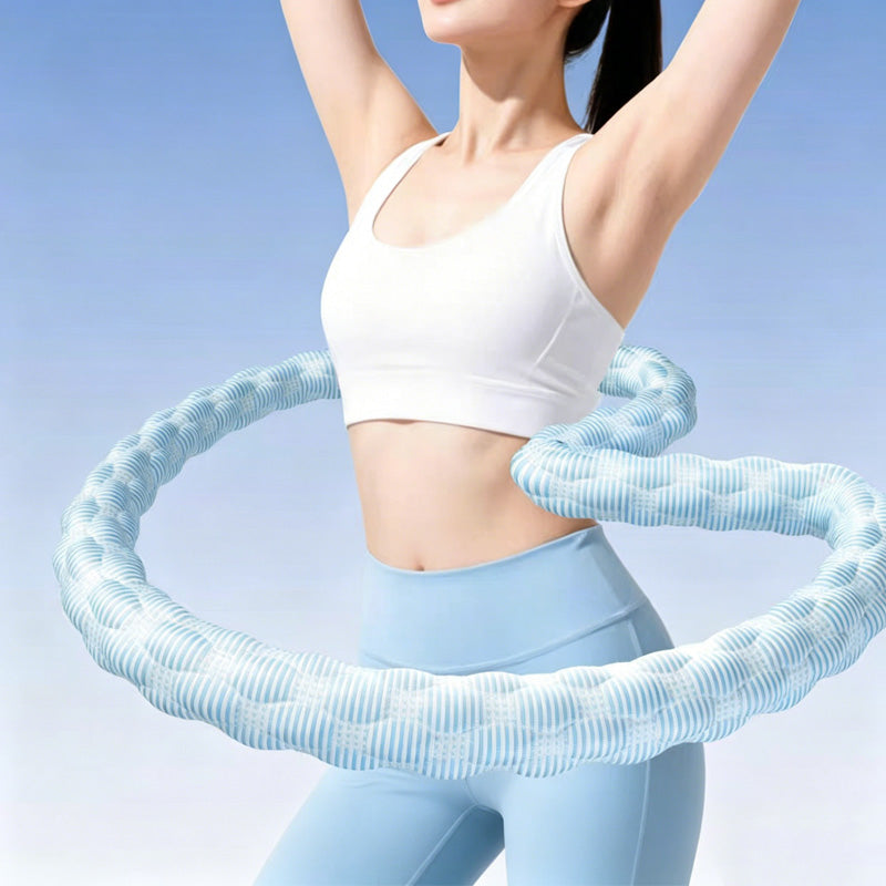 Cool-Touch Weighted Fitness Hoop