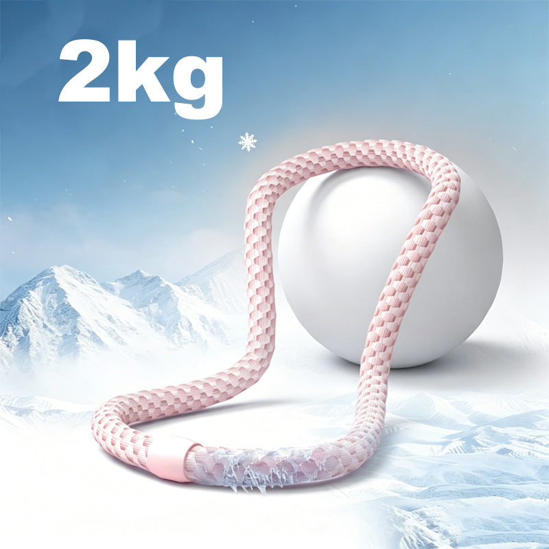 Cool-Touch Weighted Fitness Hoop