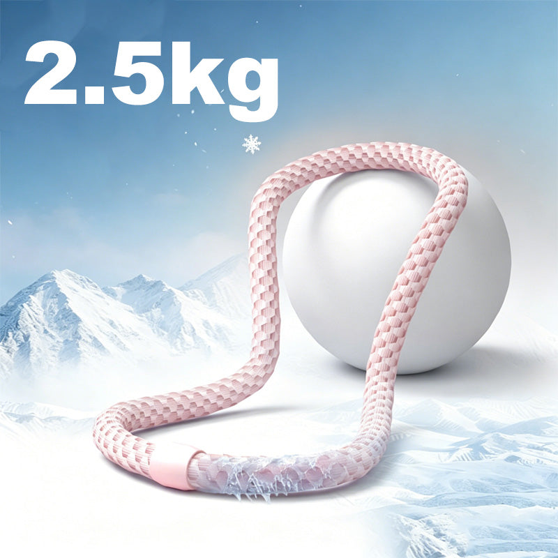 Cool-Touch Weighted Fitness Hoop