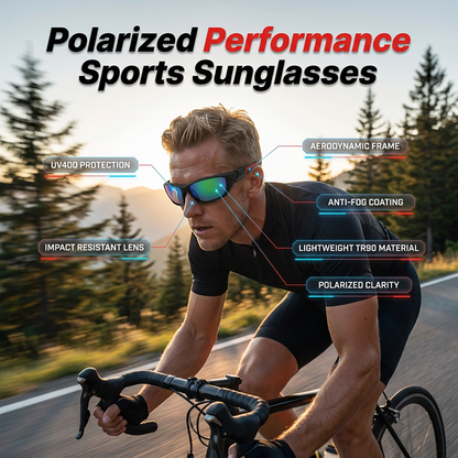 Men's Polarized Sports Sunglasses