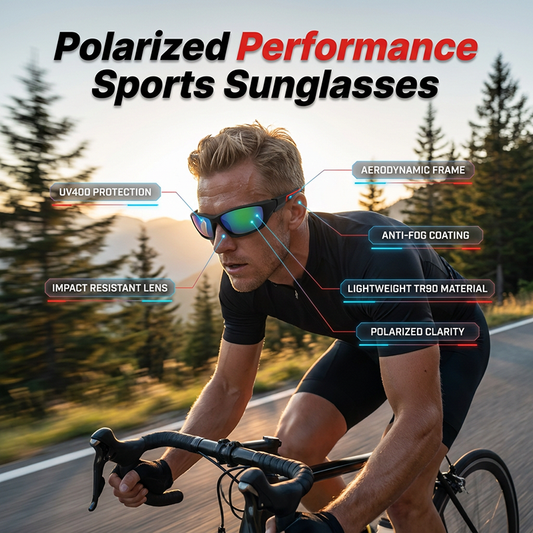 Men's Polarized Sports Sunglasses