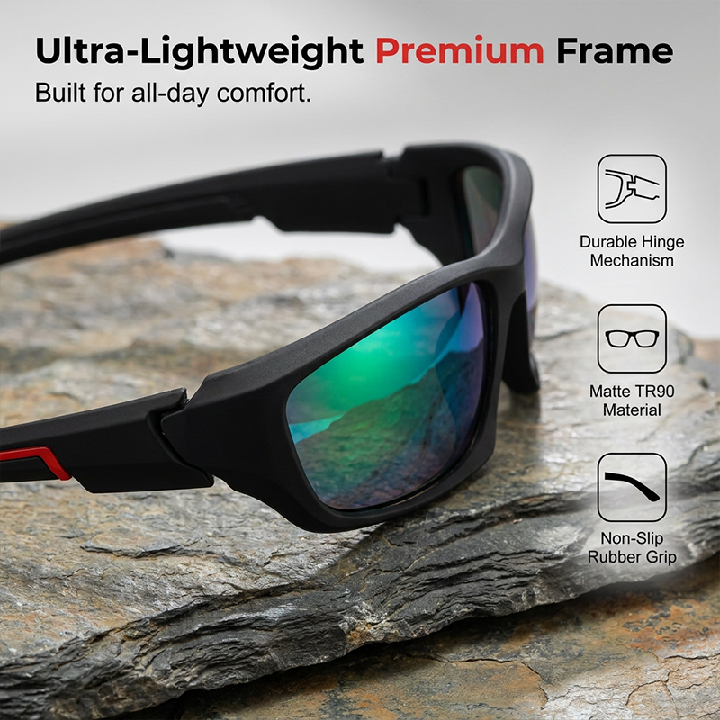 Men's Polarized Sports Sunglasses