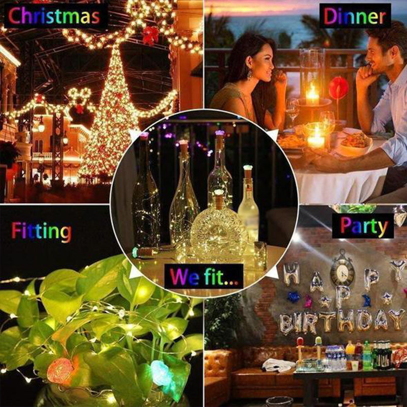 LED Bottle String Lights for Indoor/Outdoor Decoration