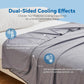 ⏳LAST DAY SALE 70% OFF!!💕CHILLO™🇬🇧 Smart Cooling Blanket❄️ Lightweight • Breathable • For Hot Sleepers & Night Sweats 😴