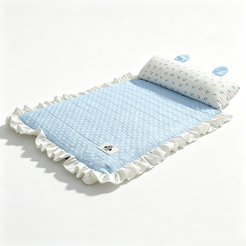 Summer Pet Cooling Mat with Pillow