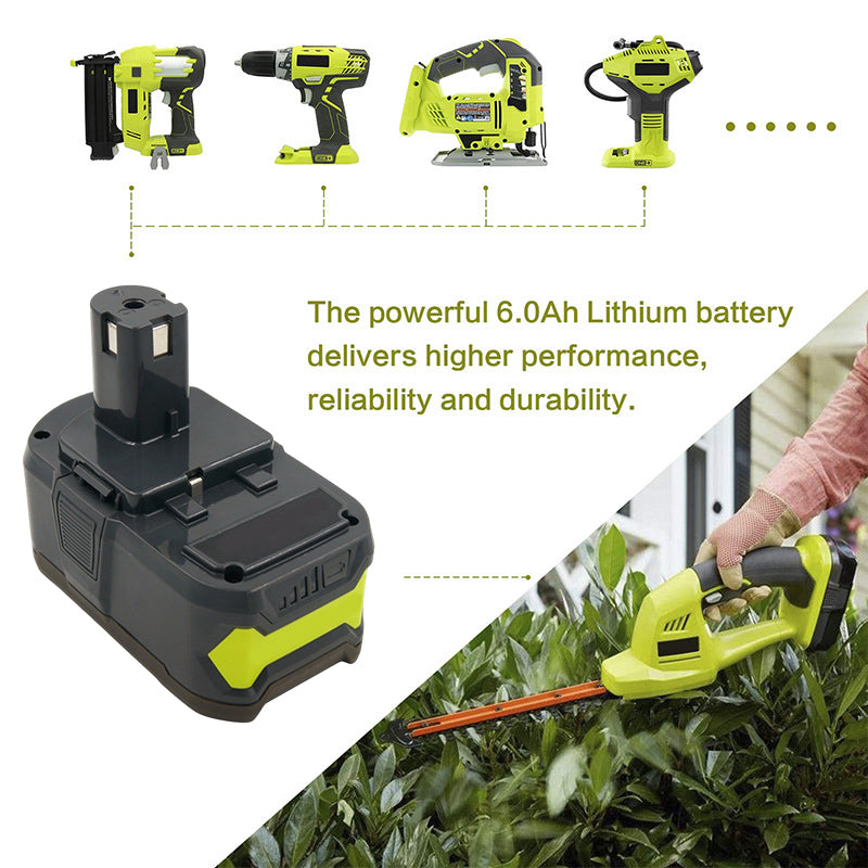 18V High-Capacity Lithium-Ion Replacement Battery
