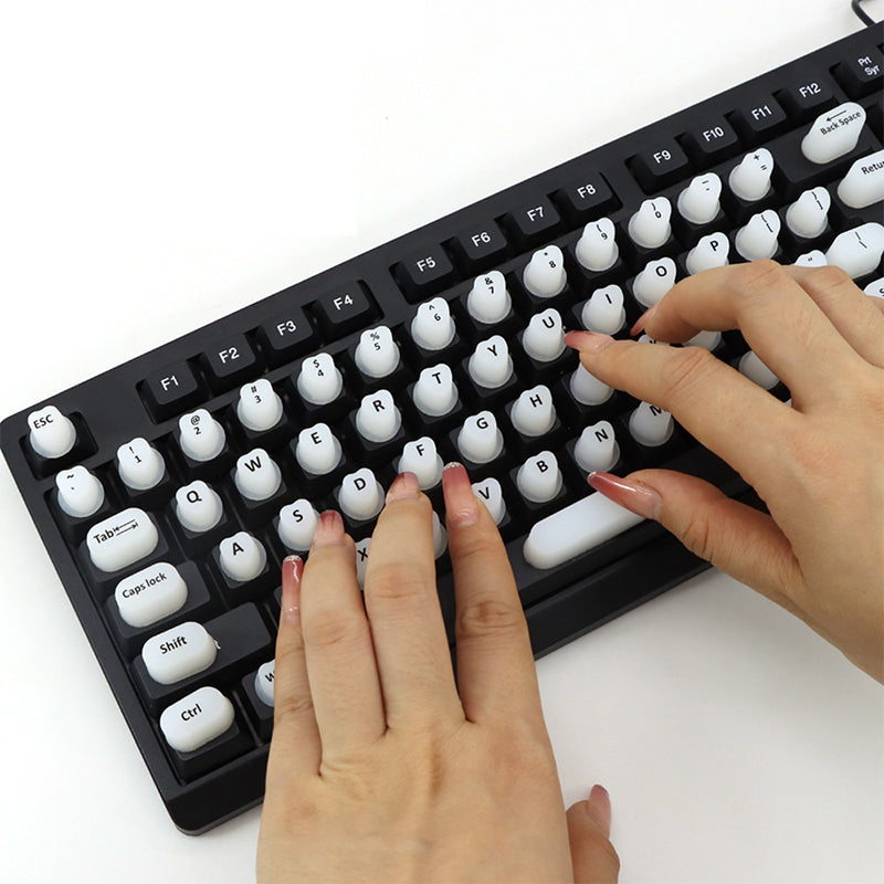 Non-Slip Silicone Keyboard Cover Set