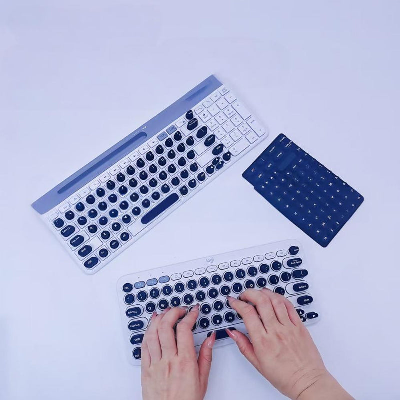 Non-Slip Silicone Keyboard Cover Set