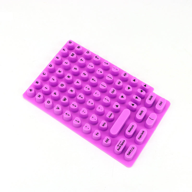 Non-Slip Silicone Keyboard Cover Set