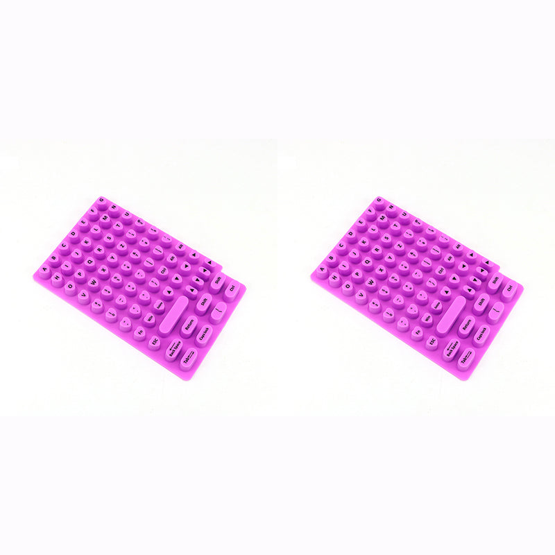 Non-Slip Silicone Keyboard Cover Set