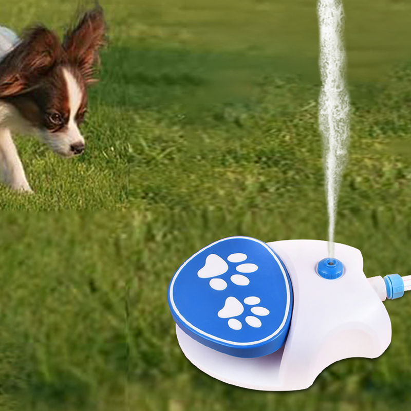 Outdoor Step-On Dog Drinking Water Fountain
