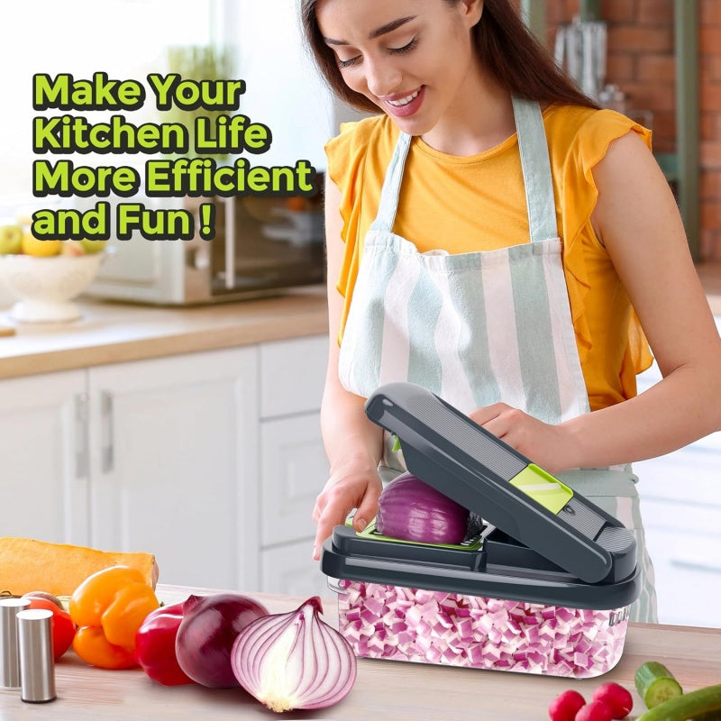 ⏰🎁Multifunctional Food Chopper with Container