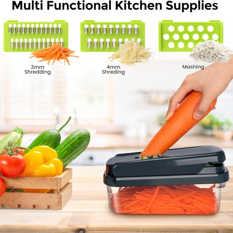 ⏰🎁Multifunctional Food Chopper with Container