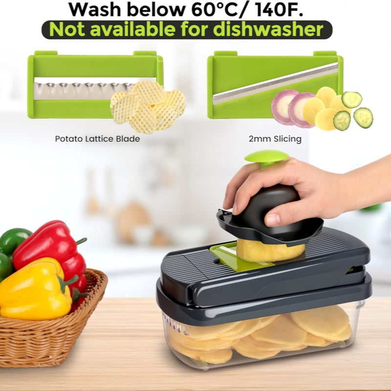 ⏰🎁Multifunctional Food Chopper with Container