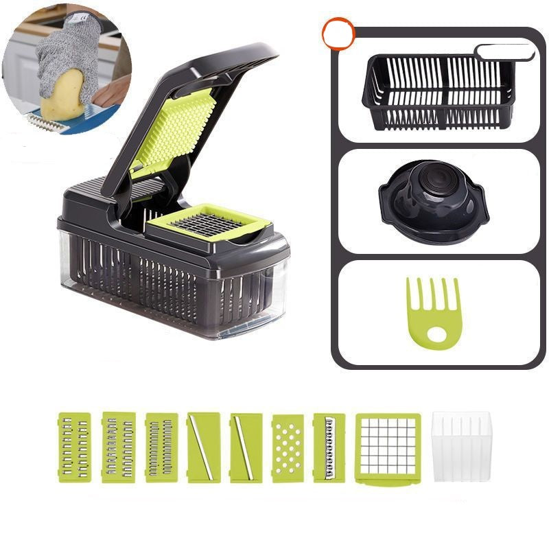 ⏰🎁Multifunctional Food Chopper with Container