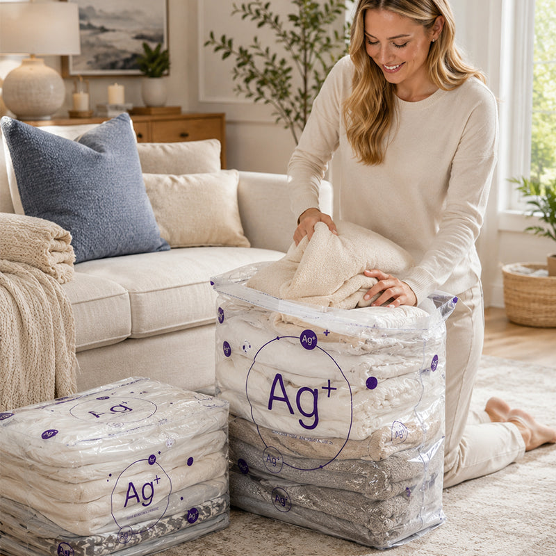 🧳💨 50% OFF! No‑Pump Vacuum Storage Bags – Press & seal, no pump needed. Saves 80% space, keeps clothes dry & dust‑free. Perfect for bulky bedding & off‑season gear.🛏️🗄️
