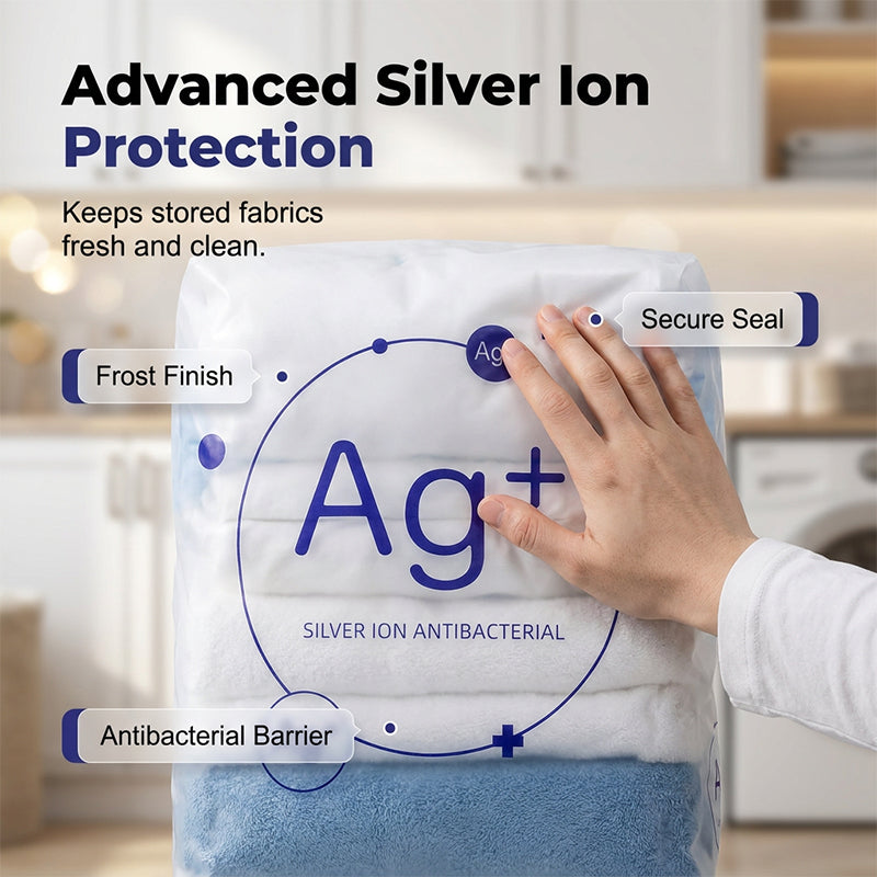 🧳💨 50% OFF! No‑Pump Vacuum Storage Bags – Press & seal, no pump needed. Saves 80% space, keeps clothes dry & dust‑free. Perfect for bulky bedding & off‑season gear.🛏️🗄️