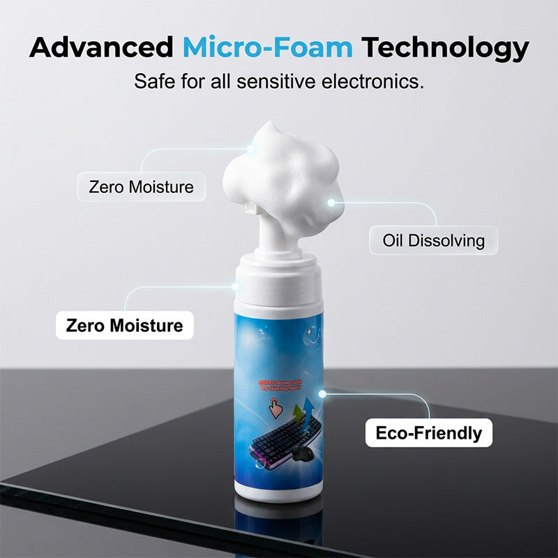 Foam Cleaner for Keyboard & Mouse