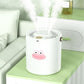💨🏠2L Quiet USB Humidifier – Portable Desktop Mist Maker, 280ml/h Fine Spray, 35dB Silent, Cute Sausage Mouth Design for Bedroom, Office & Nursery