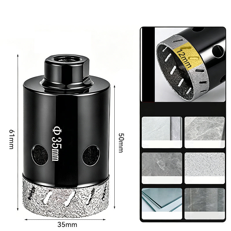 Ultra-Thin Diamond Hole Saw for Angle Grinder
