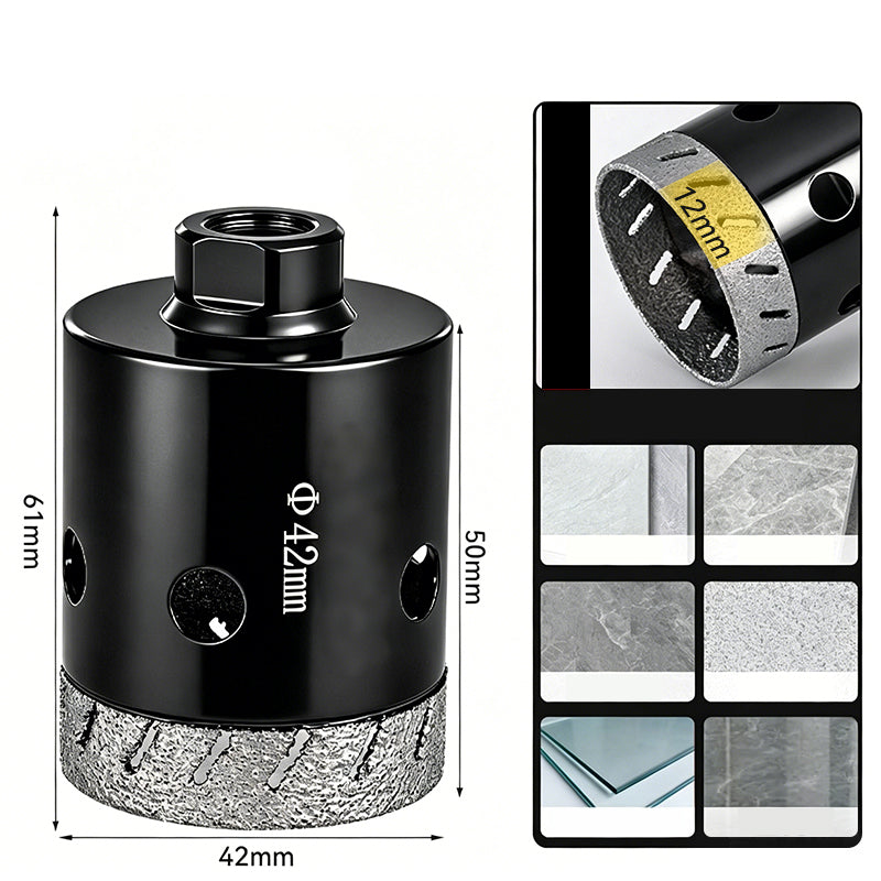 Ultra-Thin Diamond Hole Saw for Angle Grinder