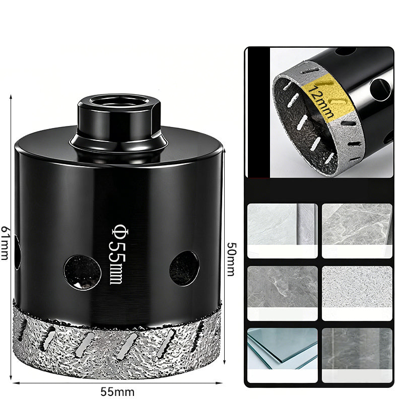 Ultra-Thin Diamond Hole Saw for Angle Grinder