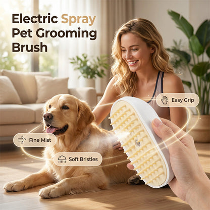 3-in-1 Pet Spray Massage Brush