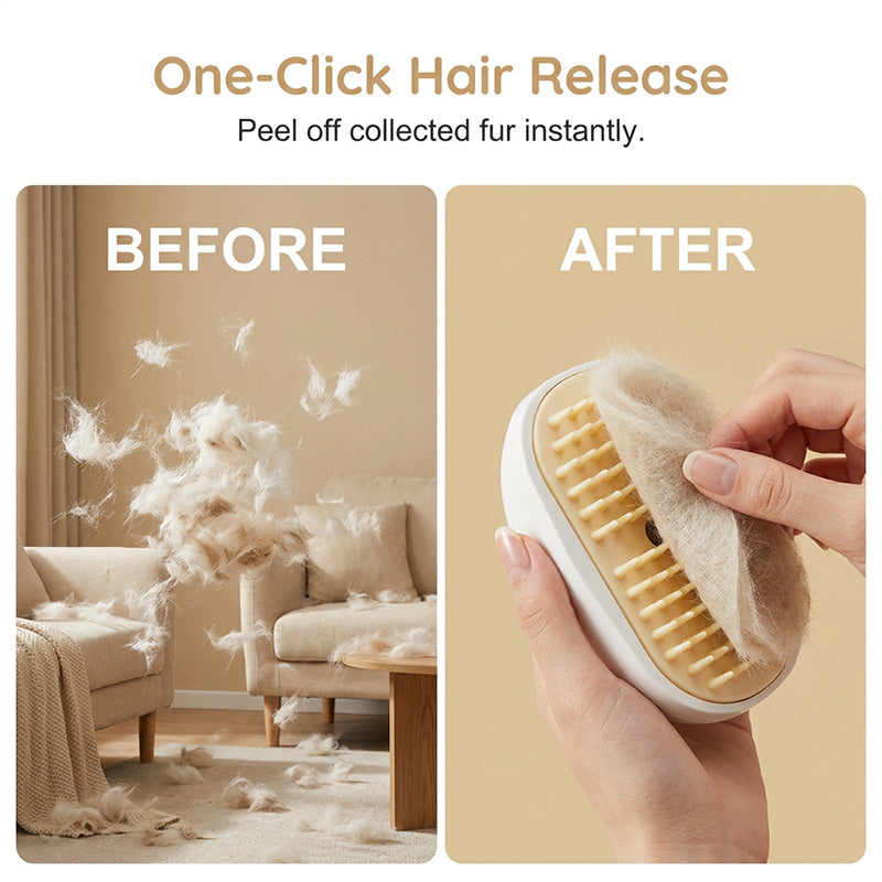 3-in-1 Pet Spray Massage Brush
