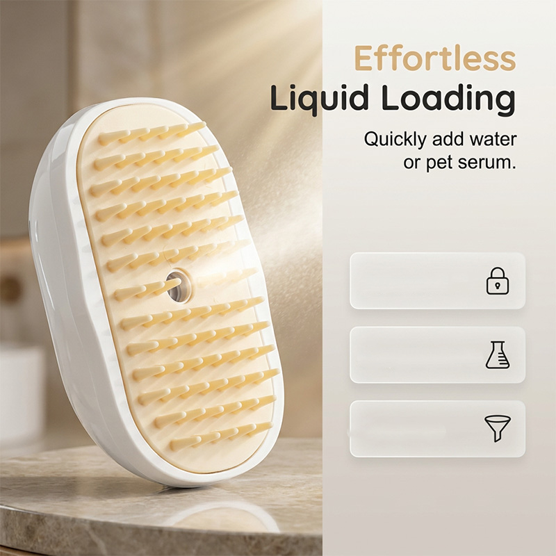 3-in-1 Pet Spray Massage Brush