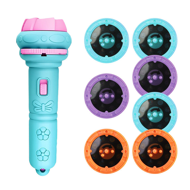 🔥Limited stock available 50% OFF🔥Early Education Projector Torch for Kids