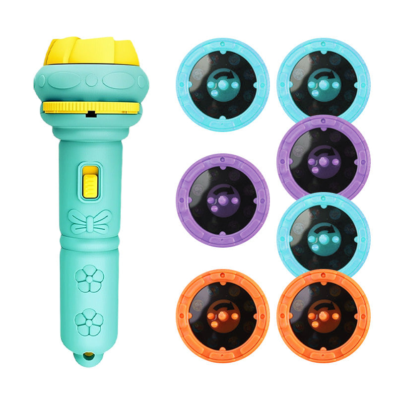 🔥Limited stock available 50% OFF🔥Early Education Projector Torch for Kids