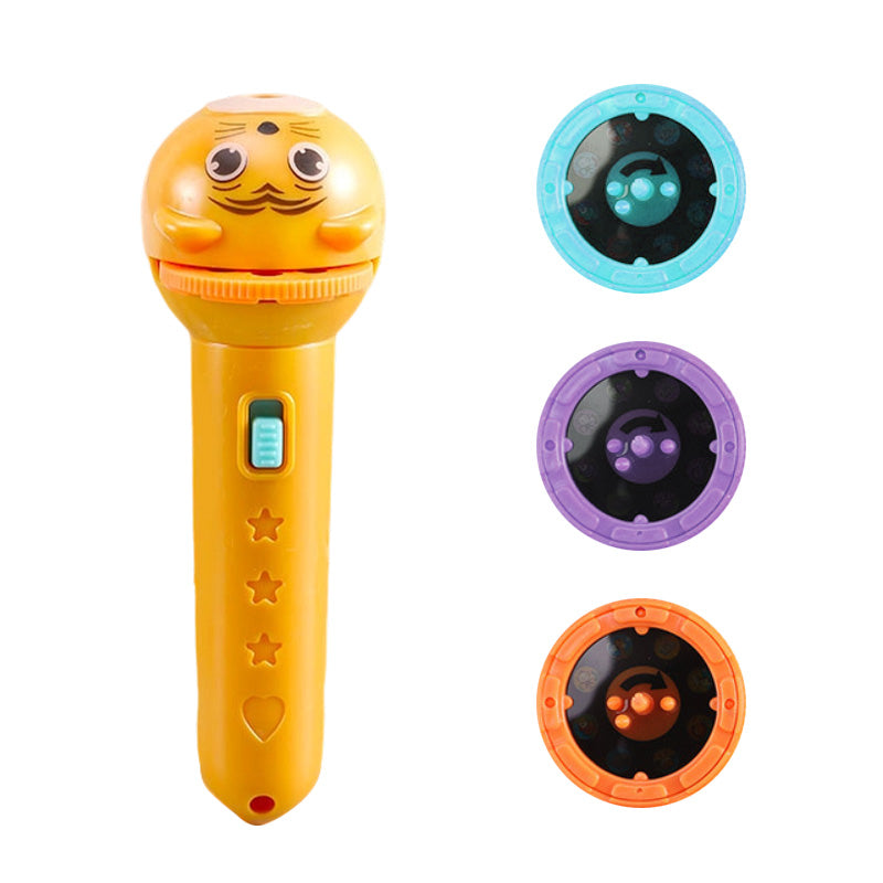 🔥Limited stock available 50% OFF🔥Early Education Projector Torch for Kids