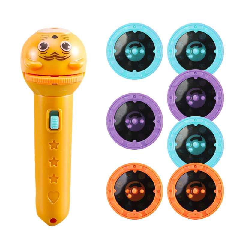 🔥Limited stock available 50% OFF🔥Early Education Projector Torch for Kids