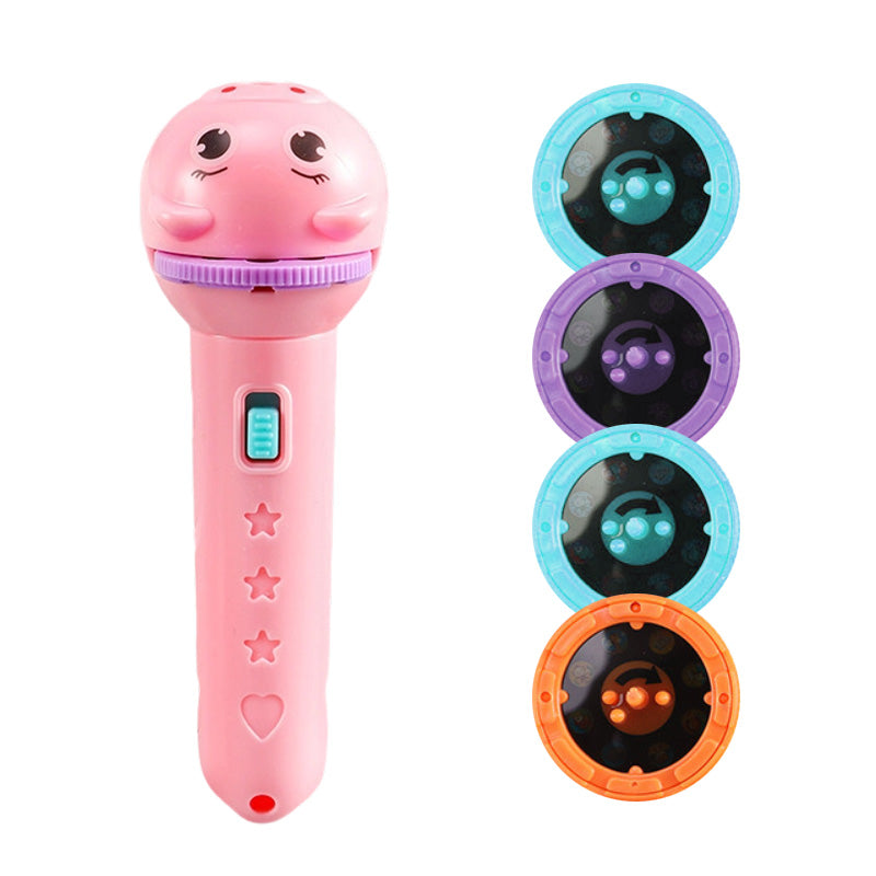 🔥Limited stock available 50% OFF🔥Early Education Projector Torch for Kids