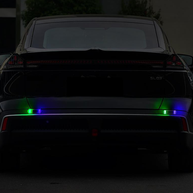 Solar-Powered LED Strobe Warning Light