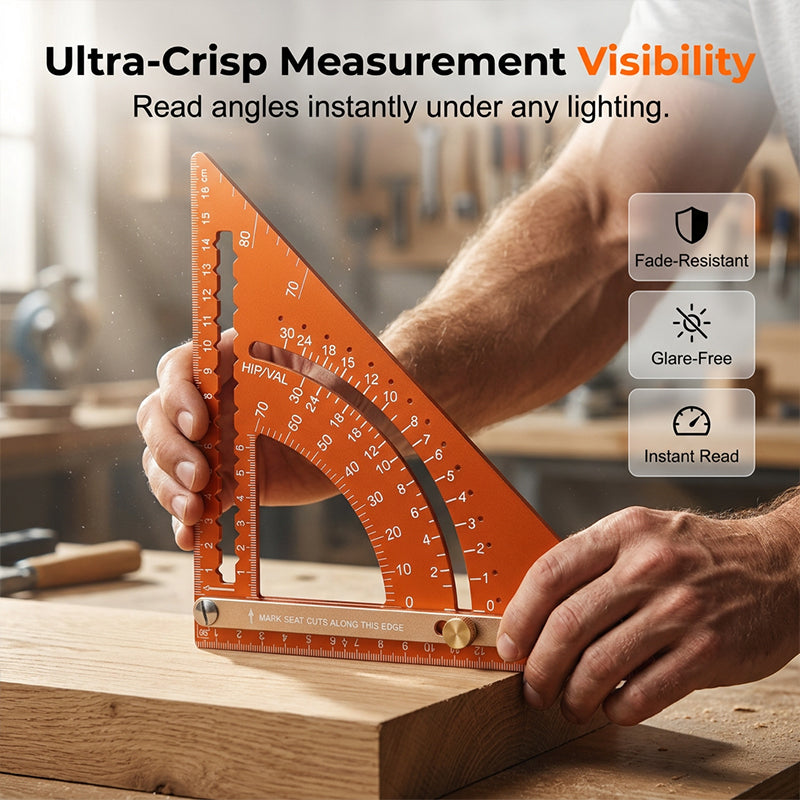 📐 LIMITED-TIME 50% OFF! ✨ Precision Woodworking Triangle Square – Adjustable, Anti-Rust, Alloy 🛠️