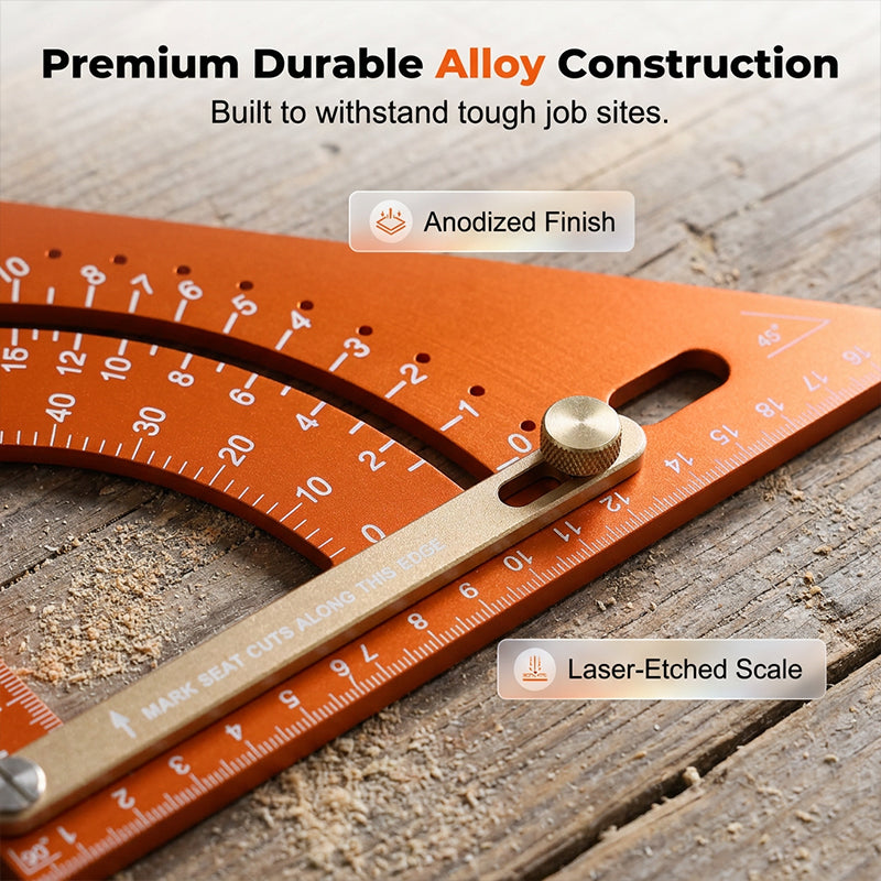 📐 LIMITED-TIME 50% OFF! ✨ Precision Woodworking Triangle Square – Adjustable, Anti-Rust, Alloy 🛠️