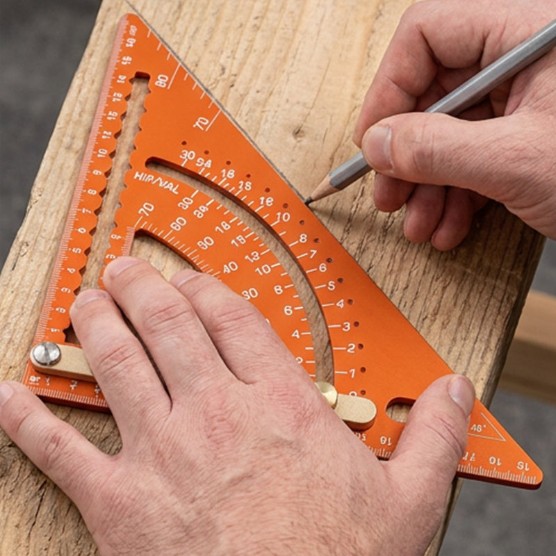 📐 LIMITED-TIME 50% OFF! ✨ Precision Woodworking Triangle Square – Adjustable, Anti-Rust, Alloy 🛠️