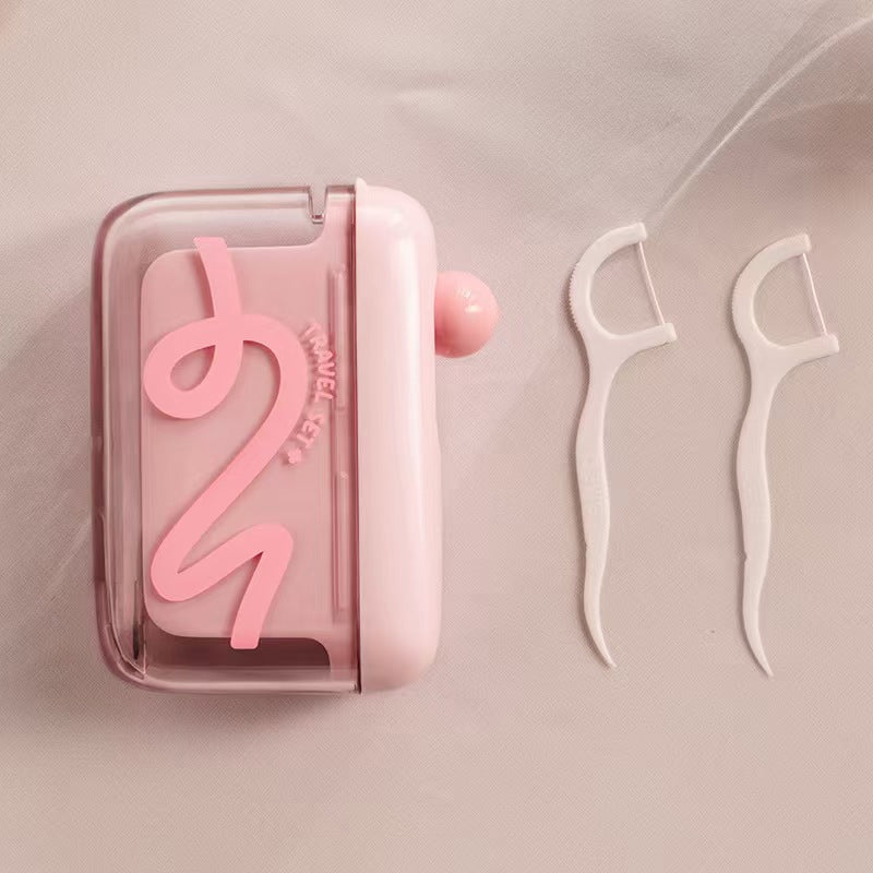 🦷 Just Press & Pop – Dentist-Approved Automatic Floss Dispenser, Hygienic & Mess-Free. 50% Off. UK Stock